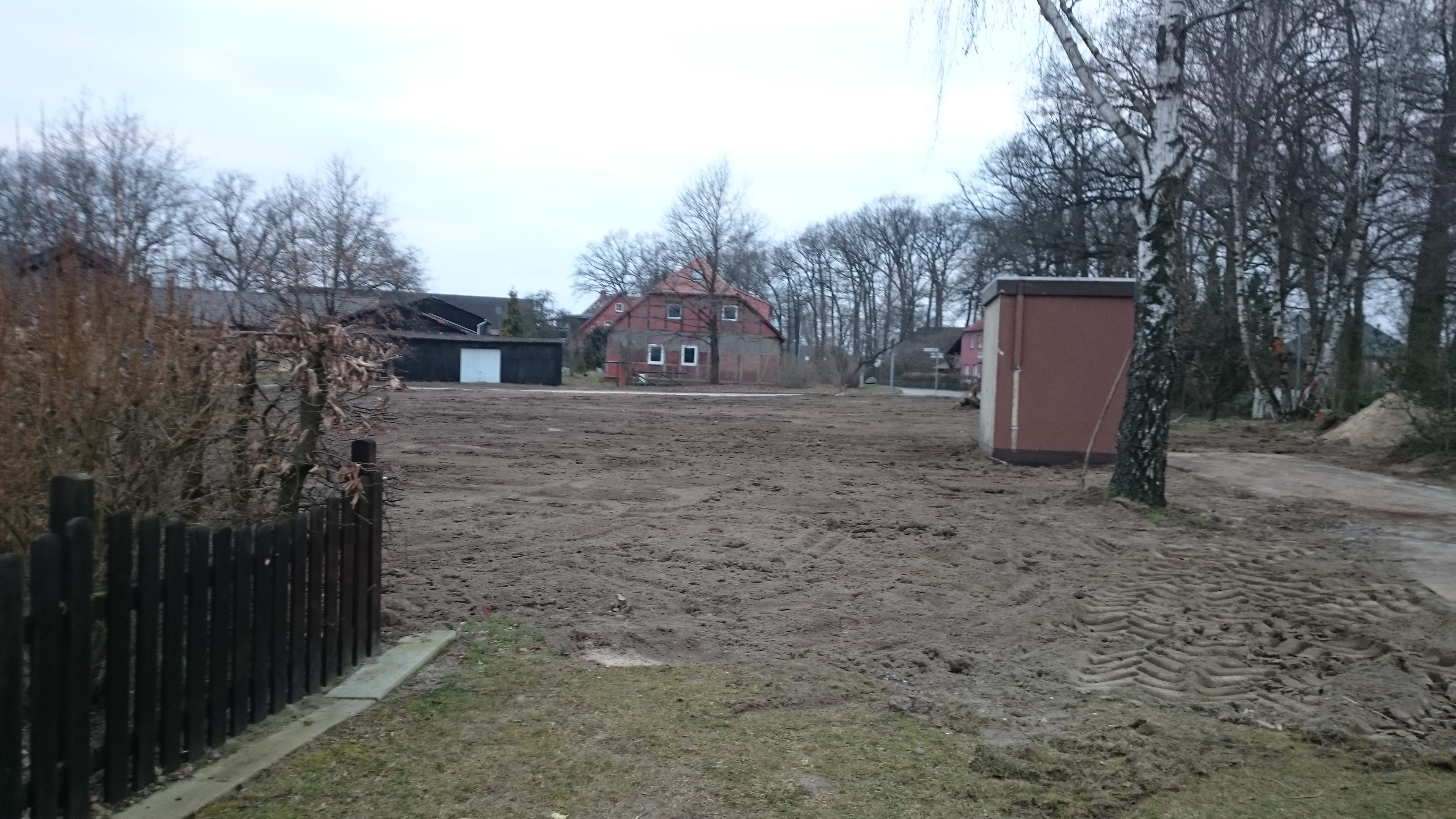 Abriss des Hauptgebäudes